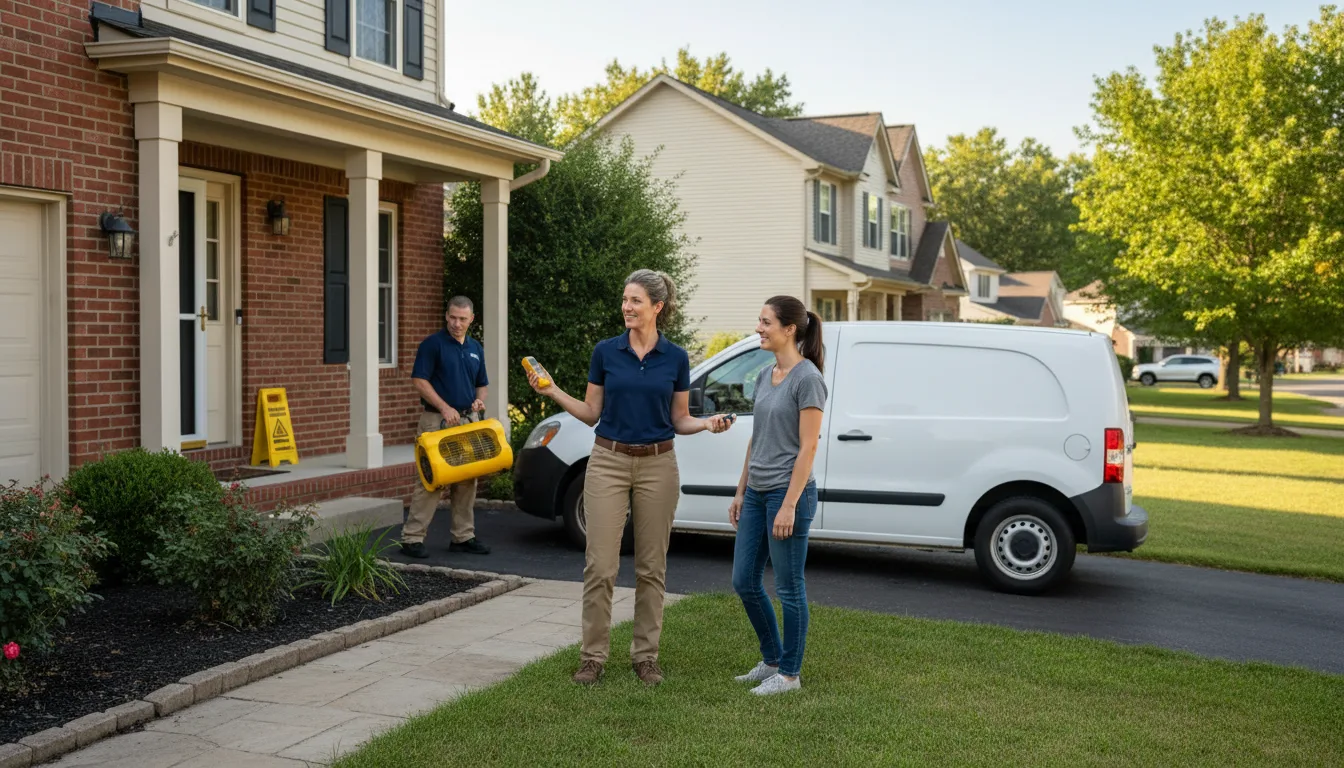Water restoration image for Water Damage & Restoration Services in Worthington Springs, FL